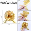 ARROMI 12 PCS Gold Bows for Gift Wrapping, Bows for