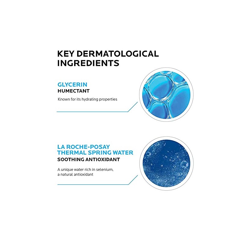 La Roche-Posay Toleriane Sensitive Fluide Protective Moisturizer, Oil-Free, 1.35 Fl.
