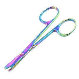 AAProTools Premium High Polish Stitch Scissors 4.5" (11.43cm) Stainless Steel Rainbow Color