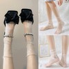 Ekieta Women's Summer Lace Socks, Cute, Transparent Lace Socks, Lolita,