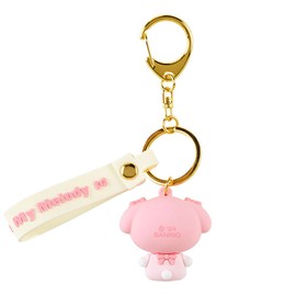 Sanrio 3D My Melody Keychain - 1.7 x 1.7 x 1.1 inches (4 x 4.4 x 2.9 cm) Character