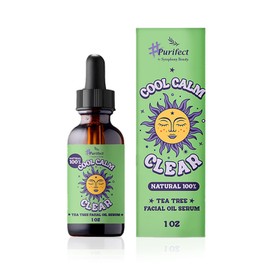 Purifect Purifect Facial Serum T Serum, 1.0 fl oz (30 ml), Oil Serum, Intensive Skin Care, Roughness and Wrinkles Prevention, Tea Tree Leaf Oil, Synthetic Coloring Free, Symphony Beauty Co., Ltd