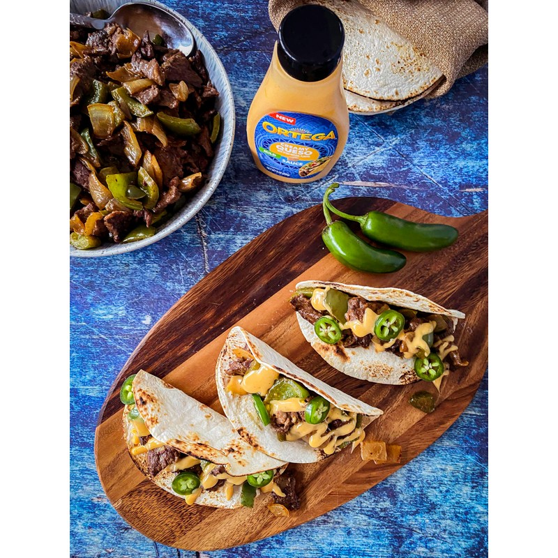 Ortega Creamy Taco Sauce, Queso, 9 Ounce