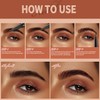 2-in-1 Waterproof Eyebrow Pencil – Dual-Ended Brow Pen with 4-Fork