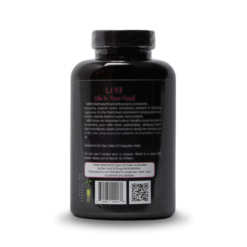 PuraDyme MSM with Cofactor Whole Food Blend – 180 Vegan