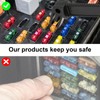 16 Pcs Fuse Puller Tool, Mini Plastic Fuse Removal Tools,