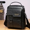 Men's Leather Crossbody Bag, Shoulder Bag, Retro Handbag, Business Bag,