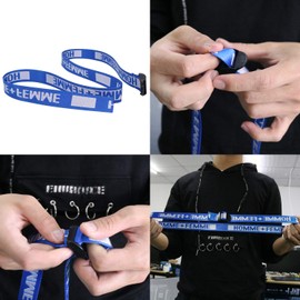 INNOLIFE Arm Wrestling Competition Match Strap Fixed, Non-Slip, no Hand Injury, Professional(Blue)