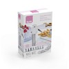 ibili 769500 Cookie Gun Set, White/Silver,12 x 25 x 12