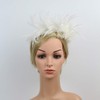 Lurrose 20s Headband Feather Headband Wedding Headpiece Vintage Party Gatsby