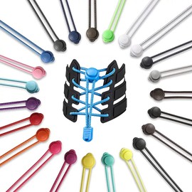 Elastic Shoe Laces For Kids And Adults No Tie Shoelaces Tieless Locks Lcae Sneakers Blue
