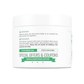 Aloe Infusion Body and Face Moisturizer - All Natural Eczema Cream for Itchy Dry Skin, Sensitive Skin, Acne and Psoriasis - Organic Aloe Vera, Shea Bu