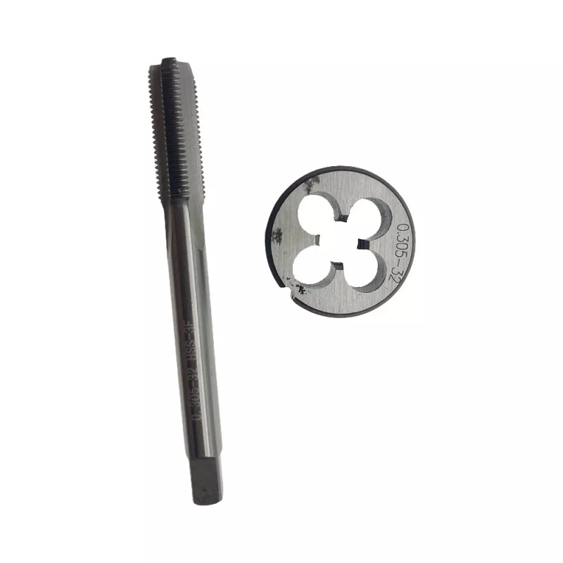 LEISITING 0.305-32 (.305x32) HSS Tap & Die Set Schrader Tire
