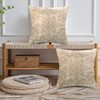 Chicamy Set of 2 Boho Cushion Covers Indian Exotic Pattern