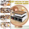 GDDGHS Mini Pancake Maker Machine, 25PCS Mini Dutch Pancake Baker