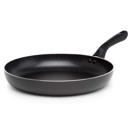 Ecolution Grande Non-Stick Fry Pan With Handle, Aluminum, 12.5" Large, Black
