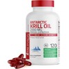 Unbranded Bronson Antarctic Krill Oil 2000 mg with Omega-3s EPA