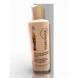 Terramar Crema Corporal con Extractos de Almendra, Coco y Algas Rojas, 245g, 8.64 oz + Regalo Sorpresa