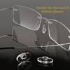 5 Pairs Eyeglasses Nose Pads Round Push in Nose Pieces,Slide