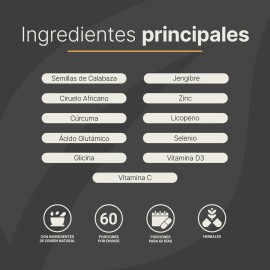 Suplemento Para La Próstata De 240cáps Pros Platinum B Life