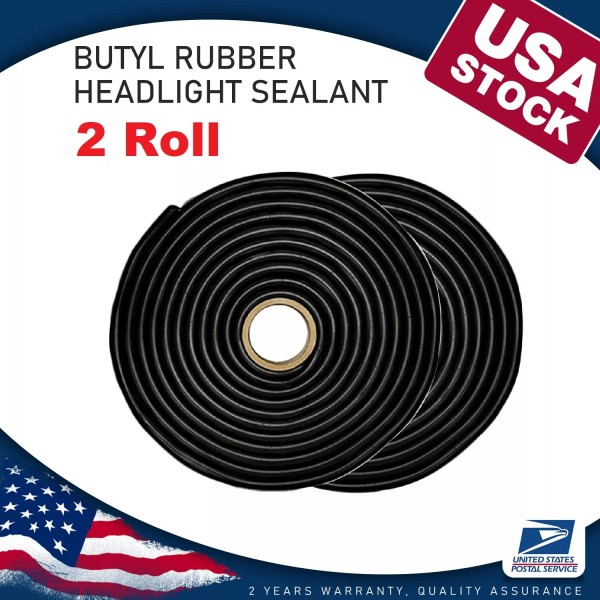 Modigt 2Roll Butyl Sealant Tape Headlight Sealant Retrofit Refit Rope