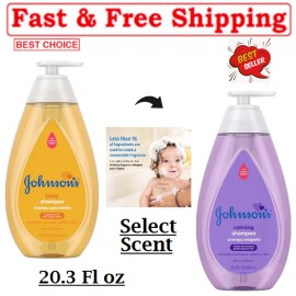 Johnson's Baby Shampoo with Gentle Tear Free Formula(20.3 fl oz)Select Scent - Fresh