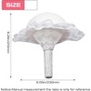 Bridal Foam Bouquet Holder Lace Floral Handle for Bridal Flower