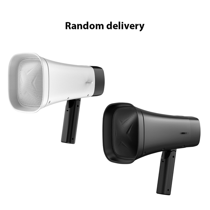 Solar-Powered Megaphone Speaker Portable Wireless BT PA Bullhorn Outdoor Recording