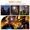 12 Pack Hard Hat Light Clips for Headlamp, Hardhat Light
