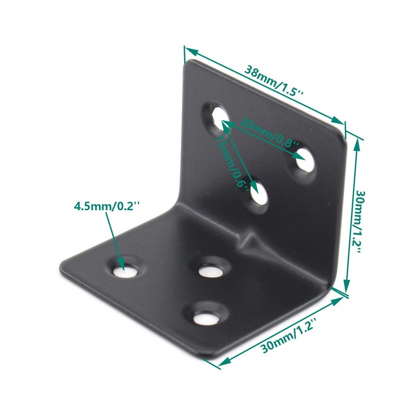 Heavy Duty Stainless Steel Corner Bracket,ULIFESTAR L Shaped Shelf Bracket