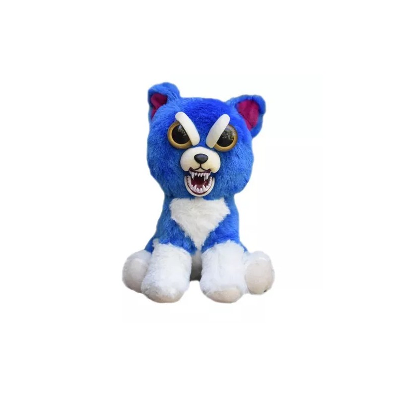 William Mark Feisty Pets Freddy Wreckingball The Blue Dog NEW