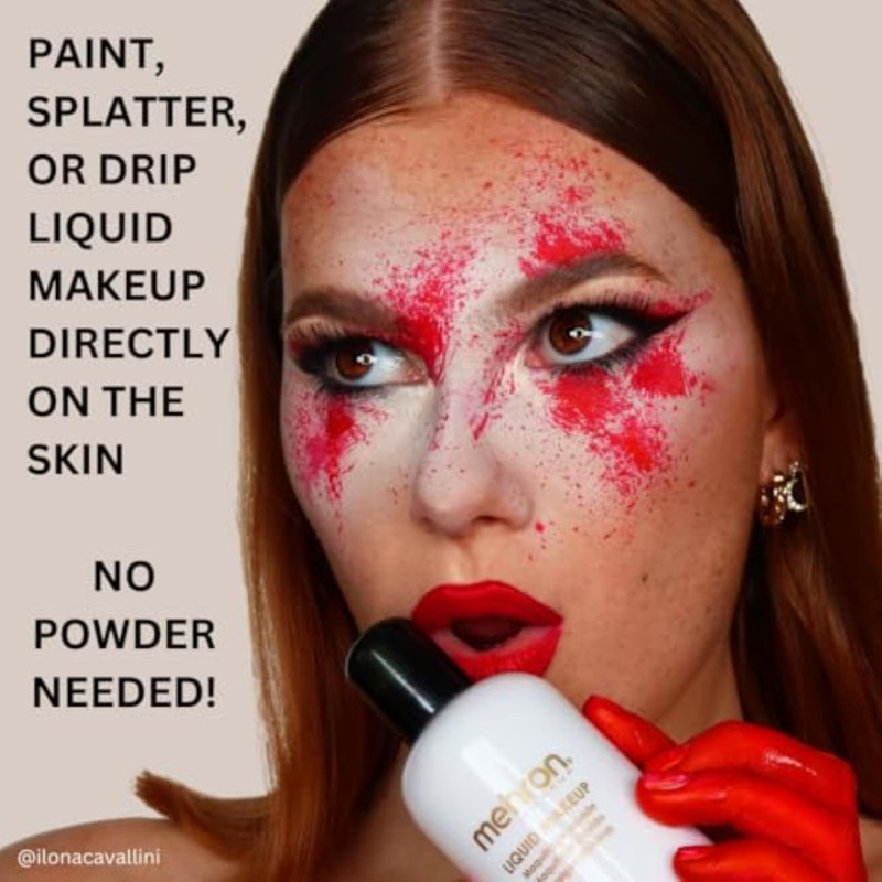 Mehron Makeup Liquid Makeup | Face Paint and Body Paint
