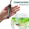 PYPABL Mini Submersible Aquarium Heater, 25W 50W 100W Small Heater