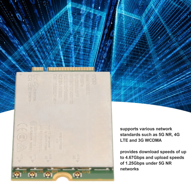 4G LTE Module Card MIMO 4.67Gbps Download 5G NR 4G