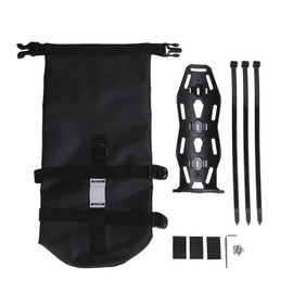Bike Front Fork Bag 5L Large Capacity Waterproof Durable Cycling Front Saddle Bag Rack Bag for Road Bike Mountain Bike