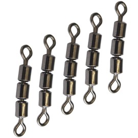TFT Unisex - Adult 10CT853001C10 High Speed 3-Way Swivel 5 Fishing Swivels for Trout Fishing Barrel Swivel Trout Swivel Trout Swivel Trout Swivel Size 8/16kg Colourful Normal