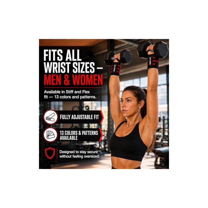 Rip Toned - Muñequeras de 18 Pulgadas para Levantamiento de