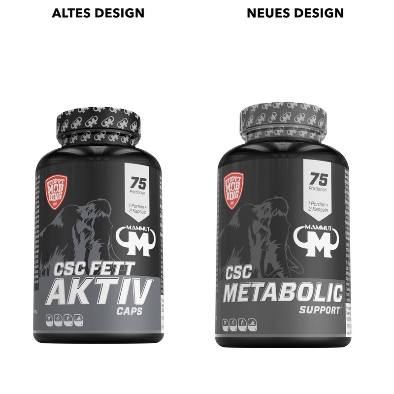 CSC Fat Active Capsules - 150 Pieces/Tin