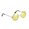 Lennon Style Yellow Flat Lens Round Retro Classic Sunglasses Vintage