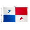 DANF Panama Flag 3x5 Feet Panamanian National Flags Polyester with