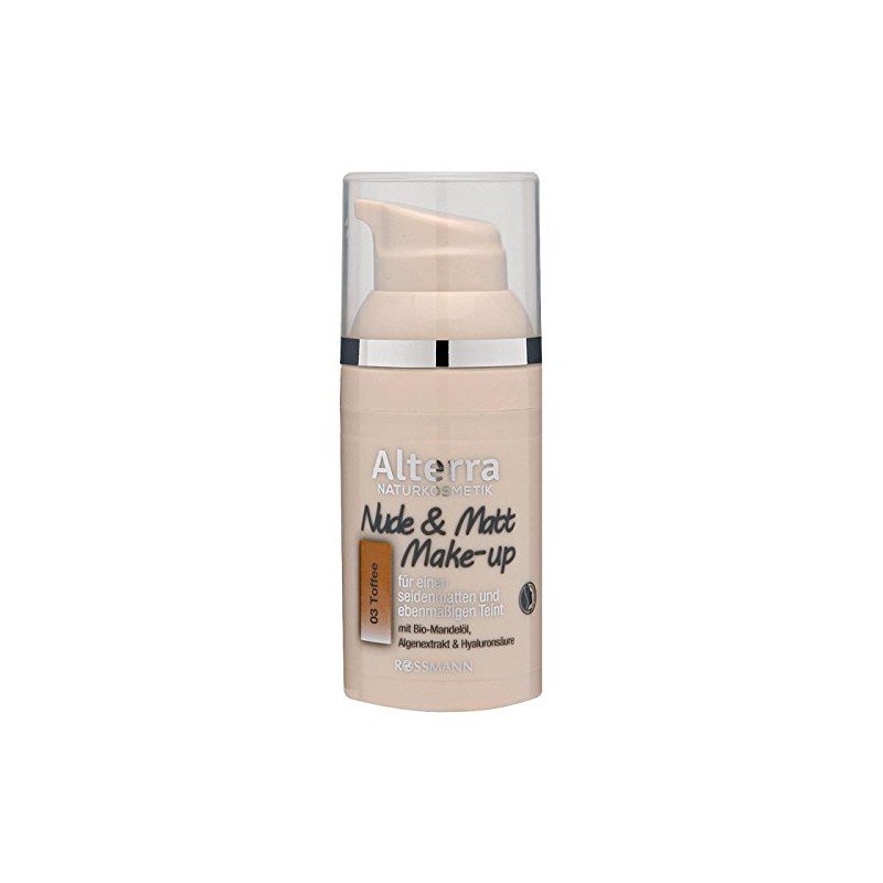 Alterra Nude & Matt Make-up natur 3 - toffee, 30