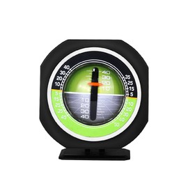 Acogedor Car Incline Meter, Angled Measuring Vehicle Ramps Meter High Sensitivity Secure Safe and practical and convenient Resistant Car Tilt LED Light Built-in