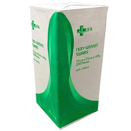 JFA Medical Gauze Swabs 7.5 x 7.5 cm (Pack of 200)