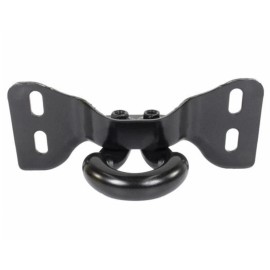 Ford NEW OEM 17-22 Ford Super Duty Front Tow Hook Bumper Bracket BLACK - Single