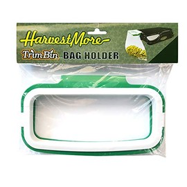 Harvest More Trim Bin Bag Holder - Clips Easily, Hold Bags Open and Ready for Use, Makes Trimming More Efficient - Premium Indoor Growing Accessories, Buds Equipment & Hydroponic Garden Supplies