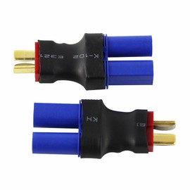 OliYin 3pcs/lot Male Deans to Female EC5 Losi Connector Adapter Brushless Lipo 1/8 1:8(pack of 3)