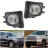 Silscvtt 2Pcs Fog Lights Replacement for 2014-2021 Tundra Clear Lens