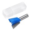 HARFINGTON Dovetail Router Bit 1/2" Shank 1-1/2" Dia Tungsten Carbide