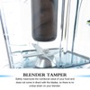 Hemoton Blender Replacement Part,Blender Tamper Tool,Blenders Mixer Replacement,Plunger Replacement Tamper