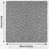 Non-Slip Shower Mat, Grey, 60 x 60 cm, Soft Comfort